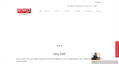 Desktop Screenshot of ewp-portugal.com